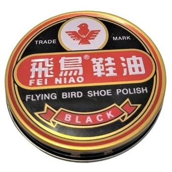 Feng Mao Flying Bird Shoe Polish Black 40ml