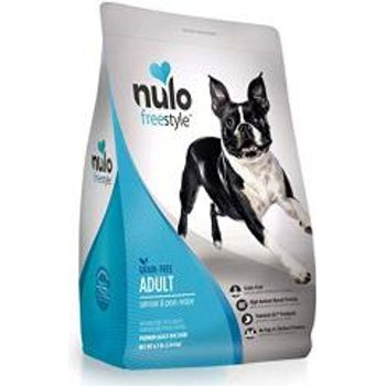 Nulo Grain Dog Food All Natural Adult Dry Pet Food For Large And Small Breed Dogs salmon 4.5lb