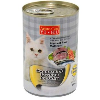 Aristo Cats Cat Canned Food Mackerel And Sardine In Jelly 400g