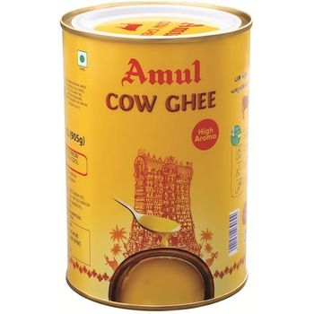 Amul High Aroma Cow Ghee Tuppa Tin 1l