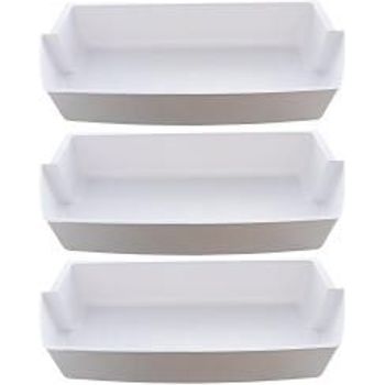 Kitchen Basics 101 3pack Door Shelf Bins 2187172 Replacement For Frigidaire Whirlpool Kenmore Refrigerator Ps328468