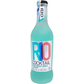 Rio Cocktail Drink Fruit Punch Plus Vodka 275ml