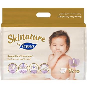 Drypers Skinature diaper Large 38pcs