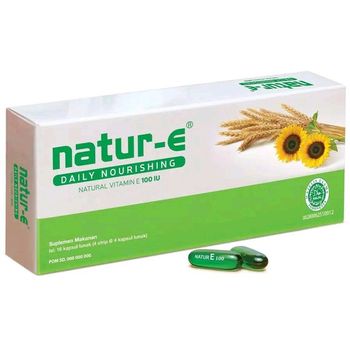 Natur-E Daily Nourishing Natural Vitamin E 100 Iu contains 16 capsules