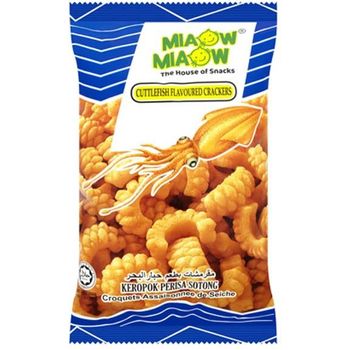 Miaow Miaow Cuttlefish Flavoured Crackers 50g