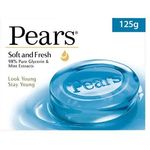 Pears Soft And Fresh Glycerine And Mint Extracts Soap Bar 125g