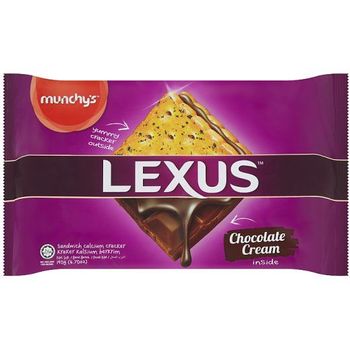 Munchy's Lexus Chocolate Cream Sandwich 190g