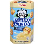 Meiji Hello Panda Milk Flavour Filling Biscuits 50g