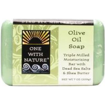 One With Nature Dead Sea Mineral Olive Oil Soap 200g