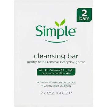 Simple Pure Soap for Sensitive Skin Twin Pack 100g x 2