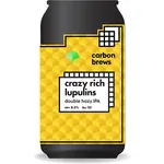 Carbon Brews Crazy Rich Lupulins Double Hazy Ipa