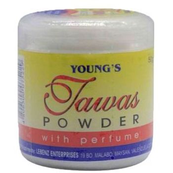Young's Tawas Powder with Perfume 50g