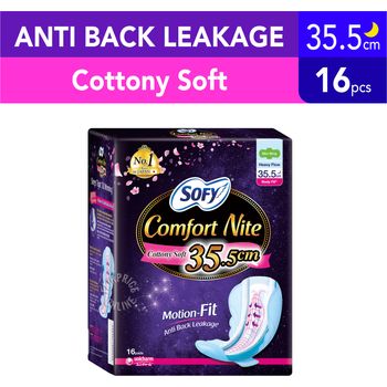 Sofy Body Fit Night Wing Pads Comfort Nite 355cm