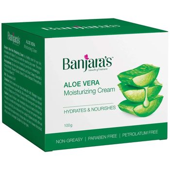 Banjara's Moisturizing Cream Aloe Vera 100g