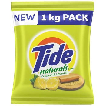 Tide Naturals Washing Detergent Powder Lemon And Chandan 1kg
