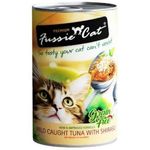Fussie Cat Canned Food Wild Caught Tuna With Shirasu 400g