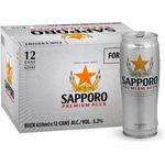 Sapporo Premium Beer 12 x 650ml