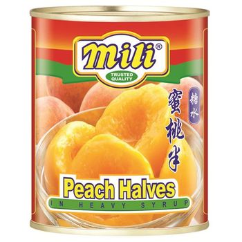Mili Peach Halves 825g