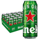 Heineken Lager Beer Can 24 x 490ml