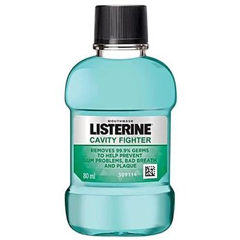Listerine Mouthwash Cavity Fighter 80ml