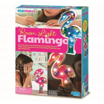 4M KidzMaker Flamingo Room Light Education Toy