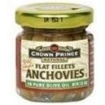 Crown Prince Flat Fillets Of Anchovies In Oil 43g