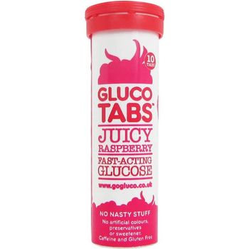 Gluco Tabs Raspberry Glucose 10 Tablets
