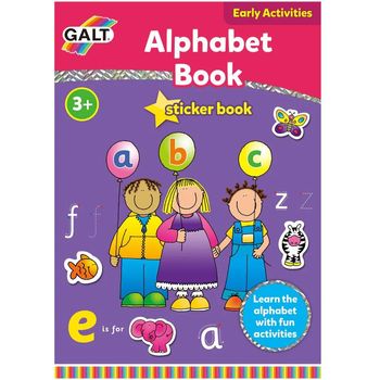 Galt Home Learning Alphabet Sticker Book