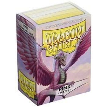 Arcane Tinmen At-11012 Dragon Shield Sleeves Matte Card Game Pink