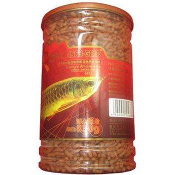 Colourful Aquarium Arowana Fish Food Gold 850g