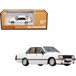 Mitsubishi Lancer EX2000 Turbo RHD White W/Stripes with Extra Wheels 1/64 Diecast Model Car