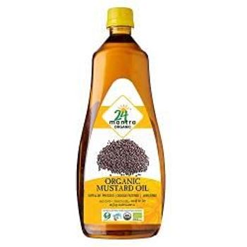 24 Mantra Organic Mustard Oil 1L