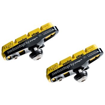 SwissStop Full FlashPro Carbon Brake Pads Pair Yellow King