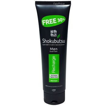 Shokubutsu Men Facial Foam Recharge