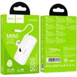 Hoco J116 Pro Pocket Power Bank With Cable 5000mah