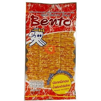 Bento Squid Seafood Snack Namprik Thai 20g