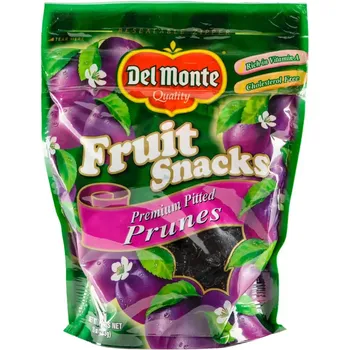 Del Monte Fruit Snacks California Pitted Prunes 283g