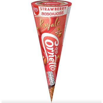 Cornetto Royale Ice Cream Strawberry Kisses Flavour 135ml