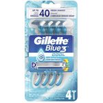 Gillette Blue3 Pisau Cukur Ais 4pcs