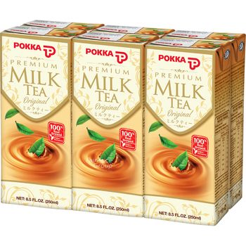Pokka Premium Milk Tea Original 6 x 250ml