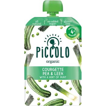 Piccolo Organic Courgette Pea & Leek With Mint 1 X 100g