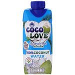 CocoLove Coconut Water 100percent 330ml