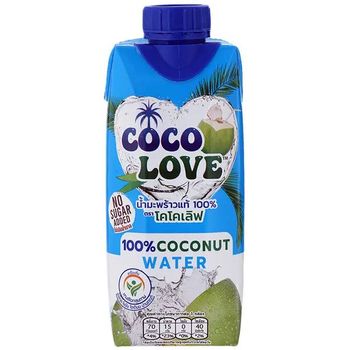 CocoLove Coconut Water 100percent 330ml
