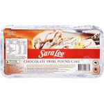 Sara Lee Frozen Pound Cake Chocolate Swirl 300g