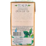 Tealia Organic Green Tea (Pyramid Tea Bags) 40gm