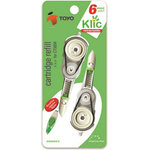 Toyo Klic Correction Tape Refill CR5005-2P 6mm x 6m