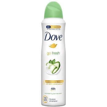 Dove Go Fresh Deodorant Spray Cucumber And Green Tea 150ml