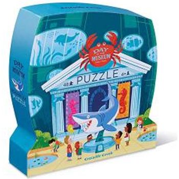 Crocodile Creek Day At The Aquarium 48 Piece Jigsaw Floor Puzzle Large 18" X 24" Size For Kids Ages 4 Years And Up