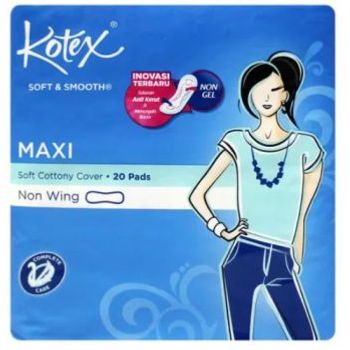 Kotex Soft Smooth Maxi Plus Non Wing 23cm 20s