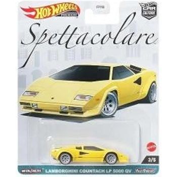 Mattel Hot Wheels Car Premium Culture Spettacolare Lamborghini Countach LP 5000 QV